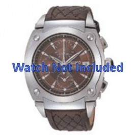 Bracelet de montre Seiko 7T92-0HZ0 / SNDZ85P1 / 4LM1JB Cuir Brun 20mm